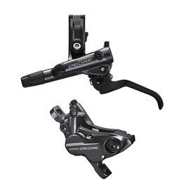Shimano Shimano, Deore BL-M6100 / BR-M6120, MTB Hydraulic Disc Brake, Front, Post mount, Disc: Not included, Black