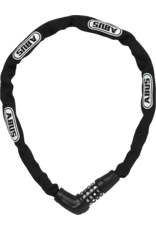 Abus, Steel-O-Chain 5805C Chain with combination lock, 5mm x 110cm (5mm x 3.6'), Black