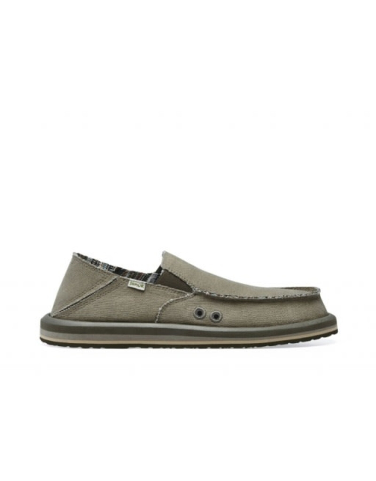 Sanuk M Donny Hemp 2 Tone Earth Shoe