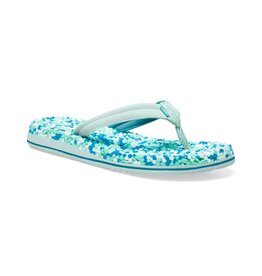 Sanuk W Bubblecush Flip-flop Spa Blue Multi