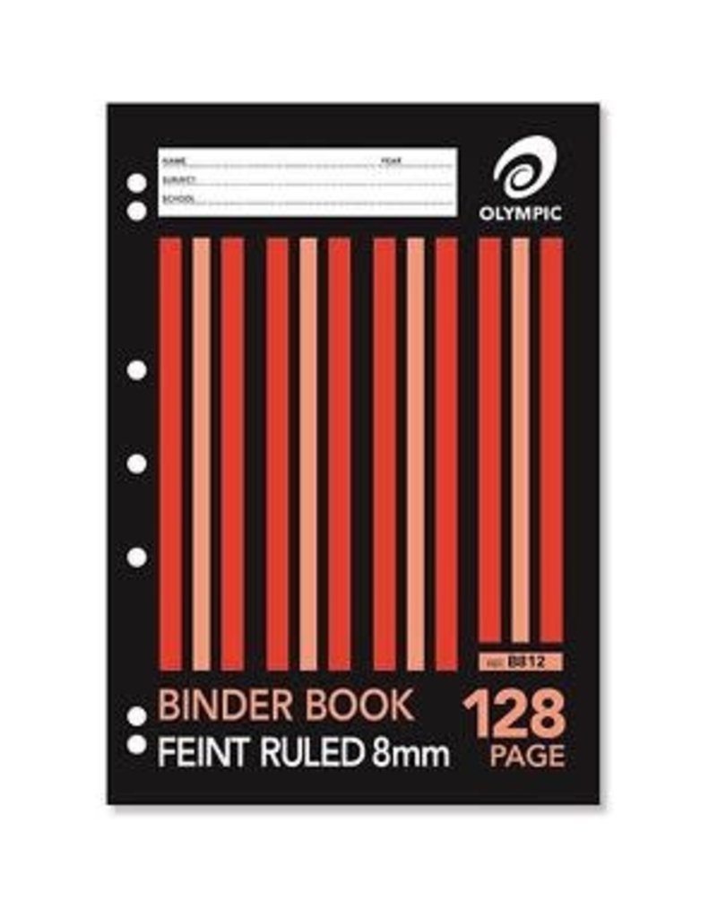 128pg A4 Binder Book