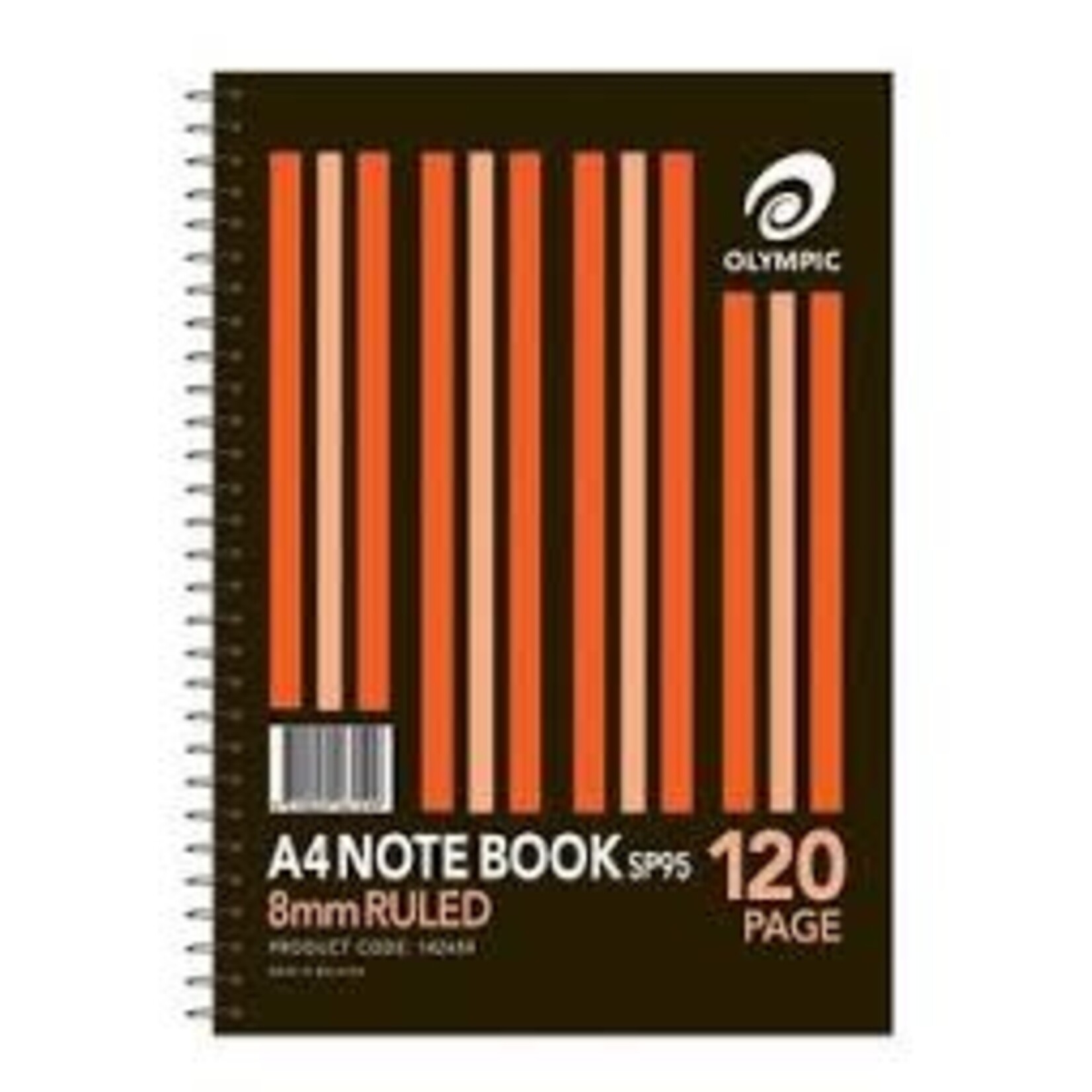 120 Page Spiral Note book A4