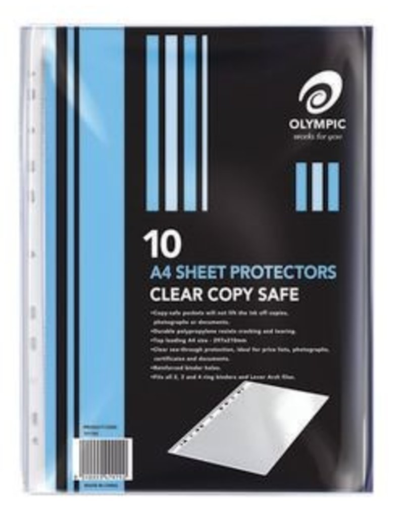 Sheet Protectors - A4  (10/pack)