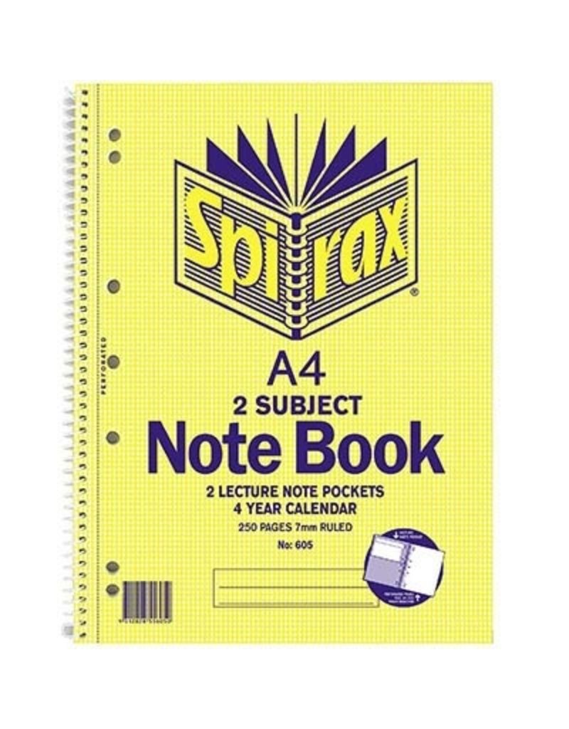 Notebook 2 Subject