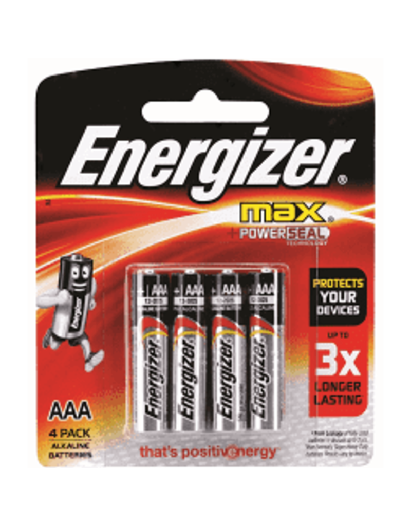 Batteries AAA pk 4