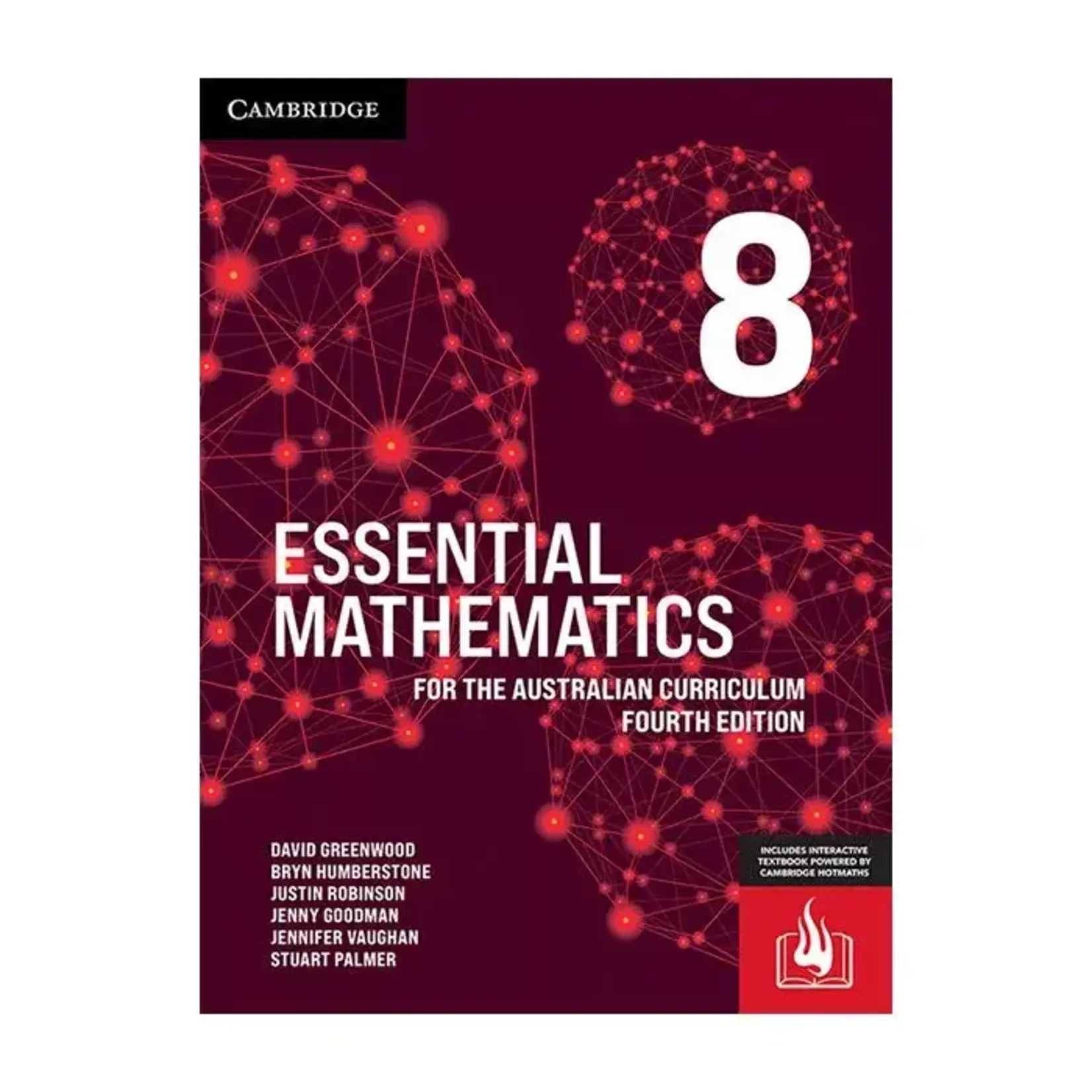 NEW EDITION - Cambridge Essential Mathematics for the Australian  Curriculum Year 8 4th ed (Yr 8)