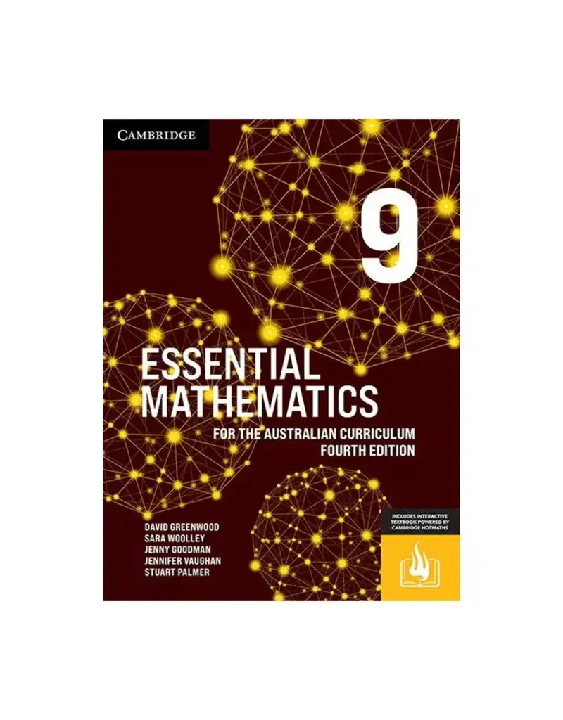 NEW EDITION - Cambridge Essential Mathematics for the Australian Curriculum Year 9 4th Ed (Yr 9)