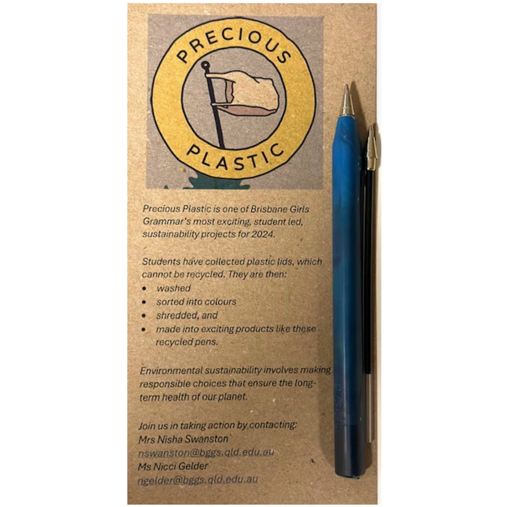 Precious Plastics - BGGS Pen