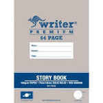 Story Book 64 page -  (335x240mm 1/2 Plain 1/2 18mm ruled)