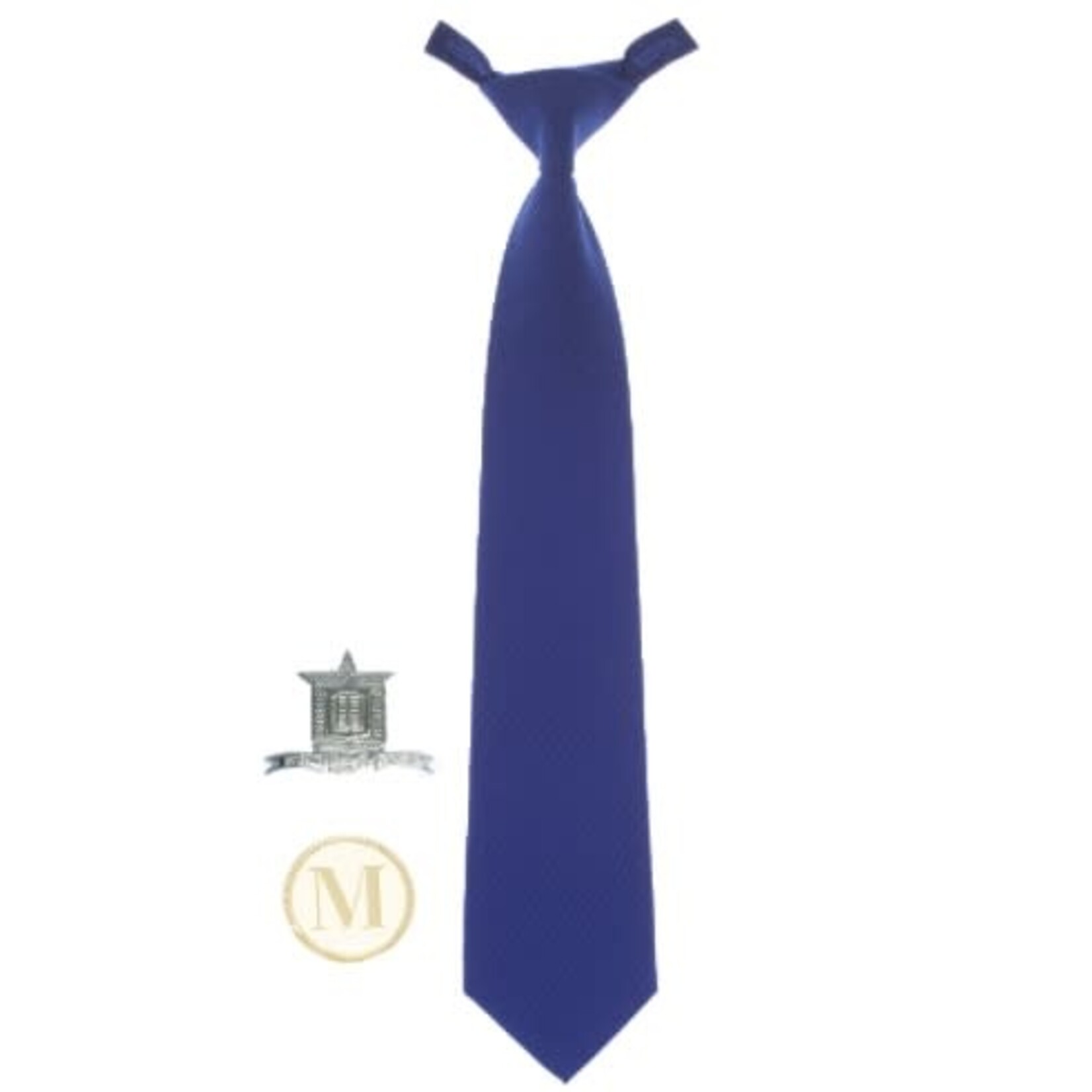Senior School Tie with School & House Badge -