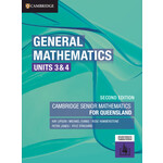 Cambridge General Mathematics Units 3 &4 for Qld - 2nd Edition (Yr 12) 2026