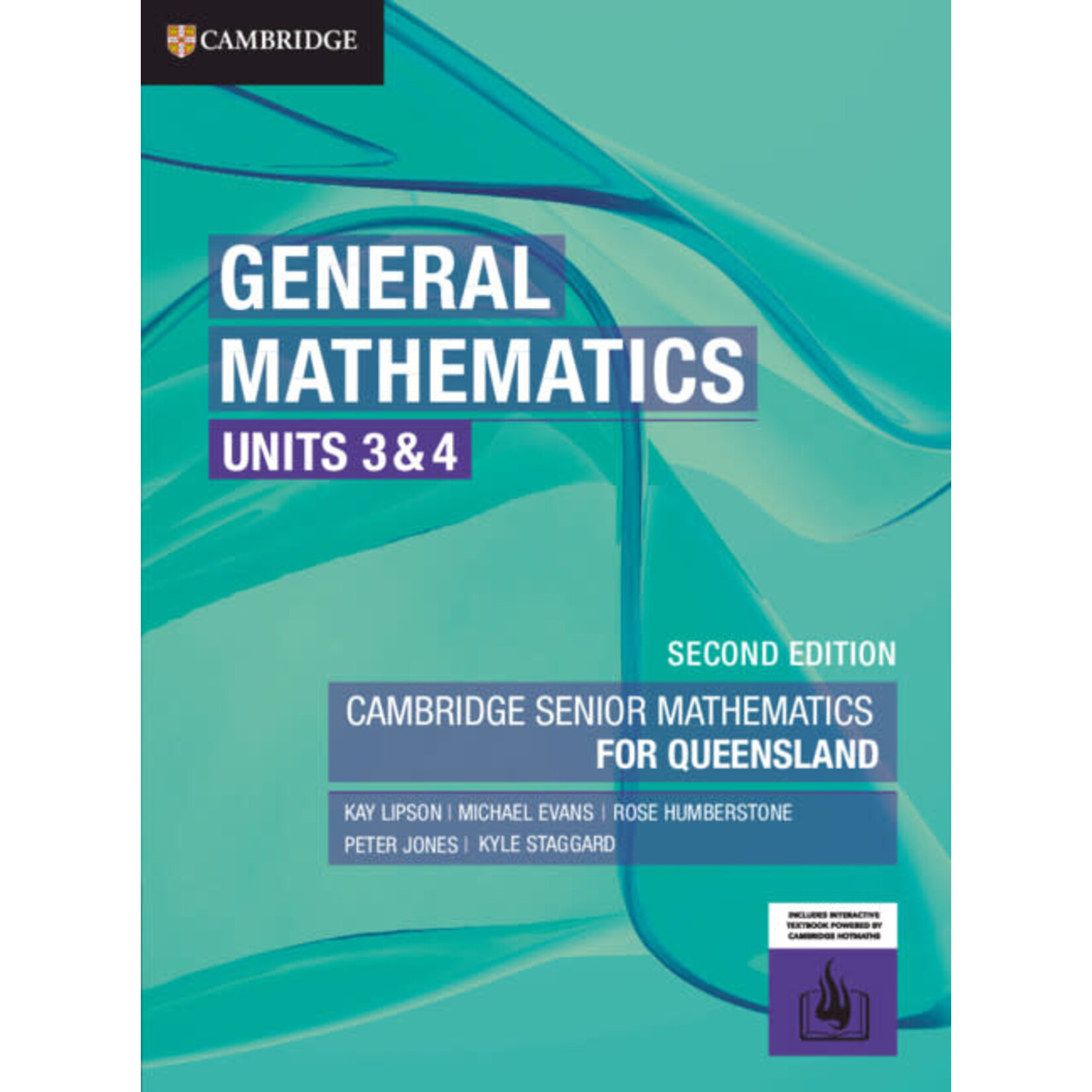 Cambridge General Mathematics Units 3 &4 for Qld - 2nd Edition (Yr 12) 2026