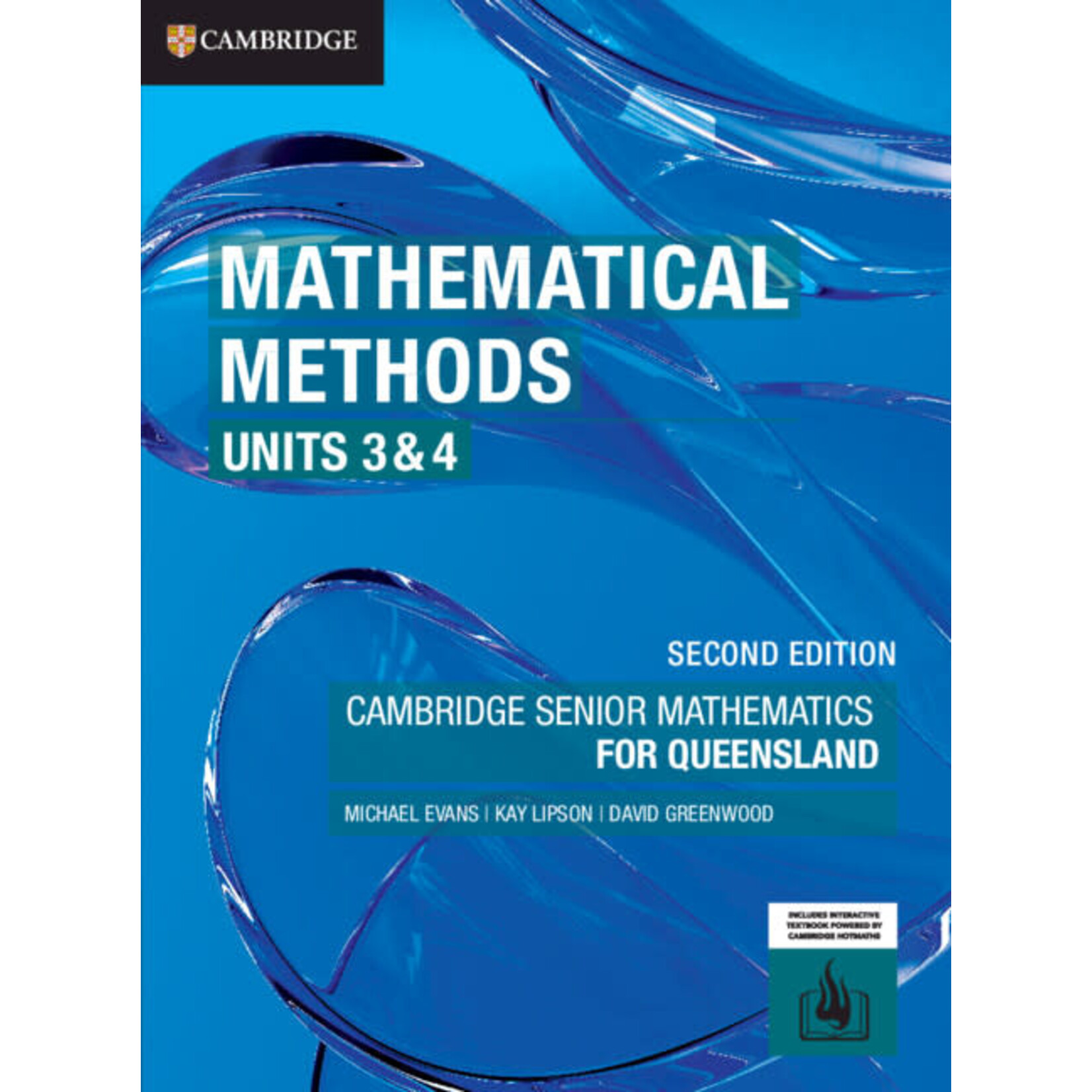 Cambridge Mathematical Methods Units 3 & 4 for Qld - 2nd Edition (Yr 12) 2026