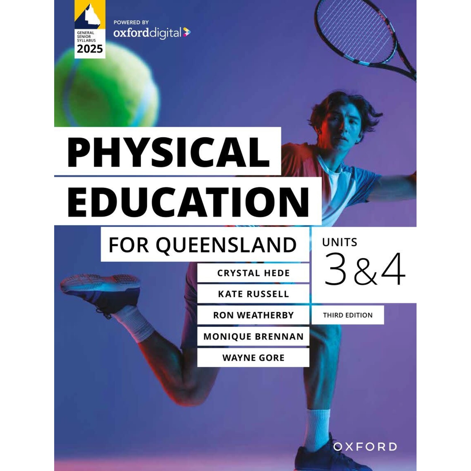 Oxford Physical Education for QLD  Units 3&4 - 3rd Edition  (Yr 12) 2026
