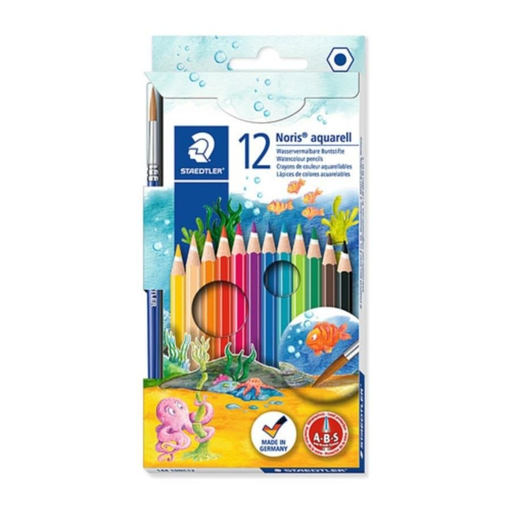 Pencil - Watercolour 12S Aquarell