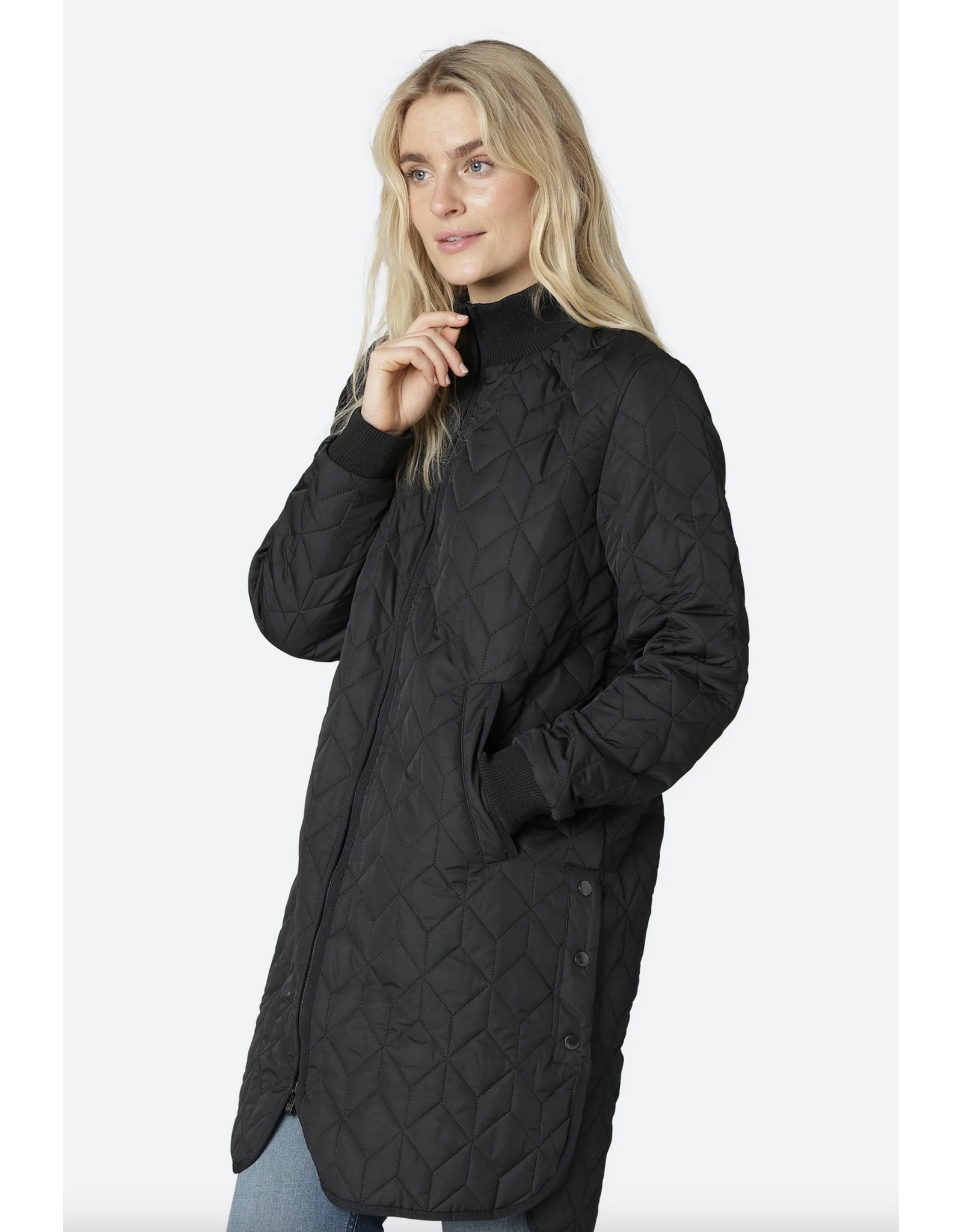 Ilse Jacobsen Ilse Jacobsen ART06 Quilted Coat - Black