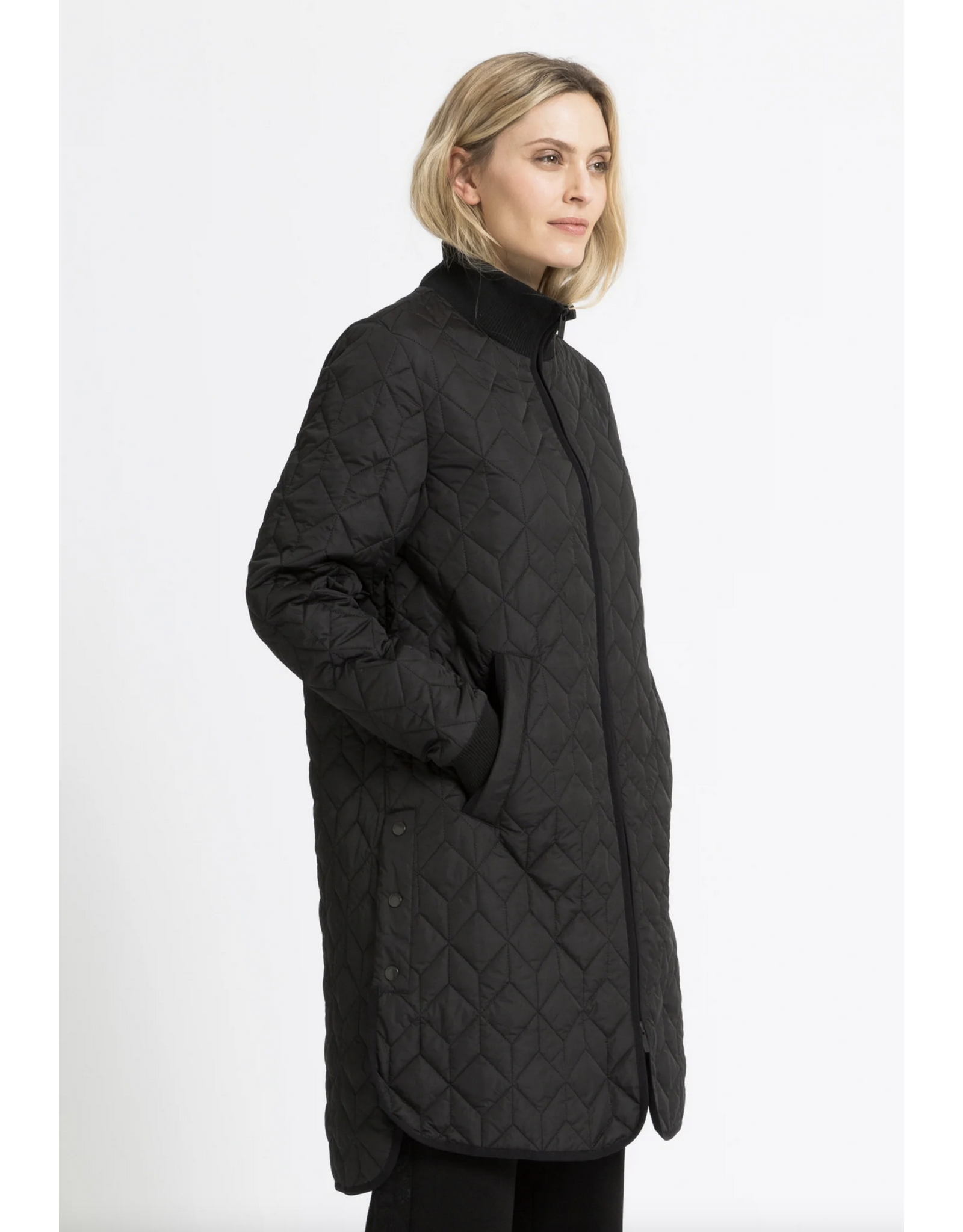 Ilse Jacobsen Ilse Jacobsen ART06 Quilted Coat - Black