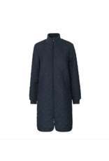 Ilse Jacobsen Ilse Jacobsen ART06 Quilted Coat - Indigo/Navy