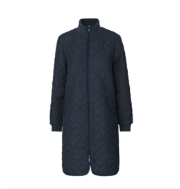 Ilse Jacobsen Ilse Jacobsen ART06 Quilted Coat - Indigo/Navy