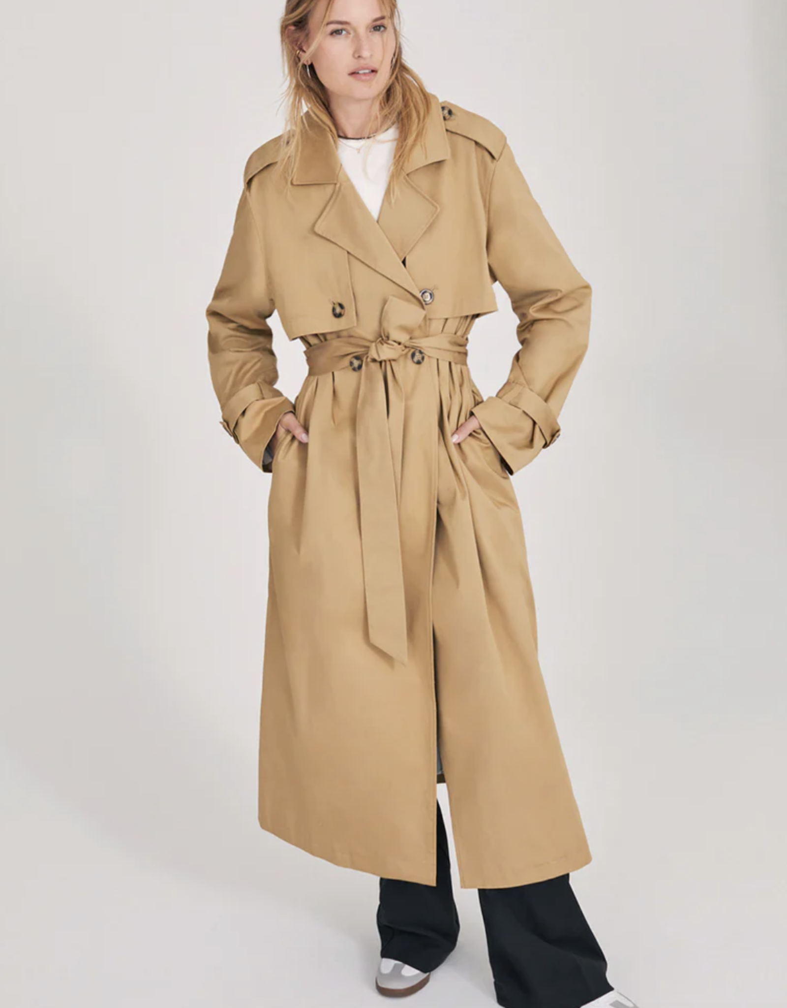 Favorite Daughter Charles Trench Coat - STUDIO S FASHION HOUSE