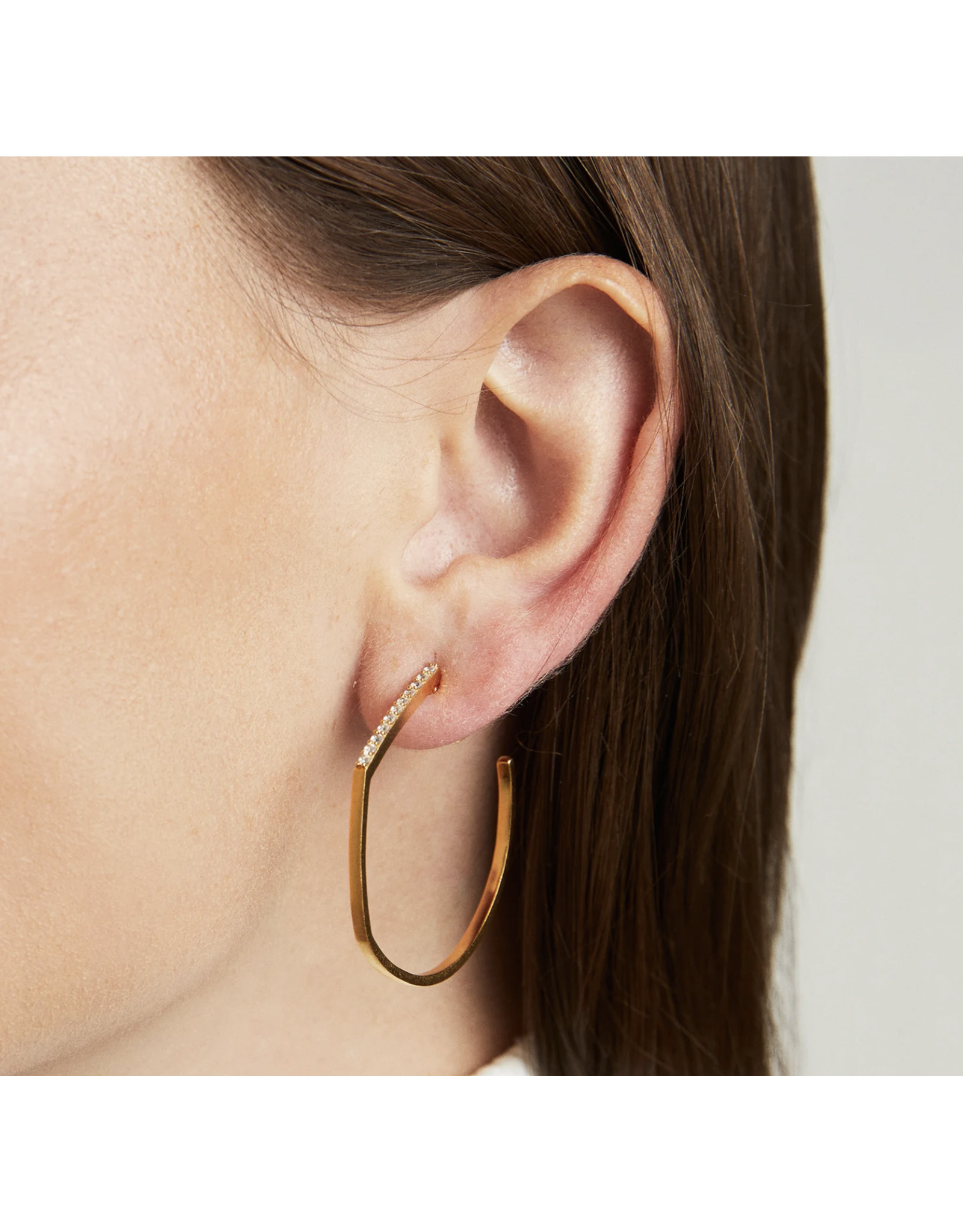 Dean Davidson Midi Spire Hoop Earrings