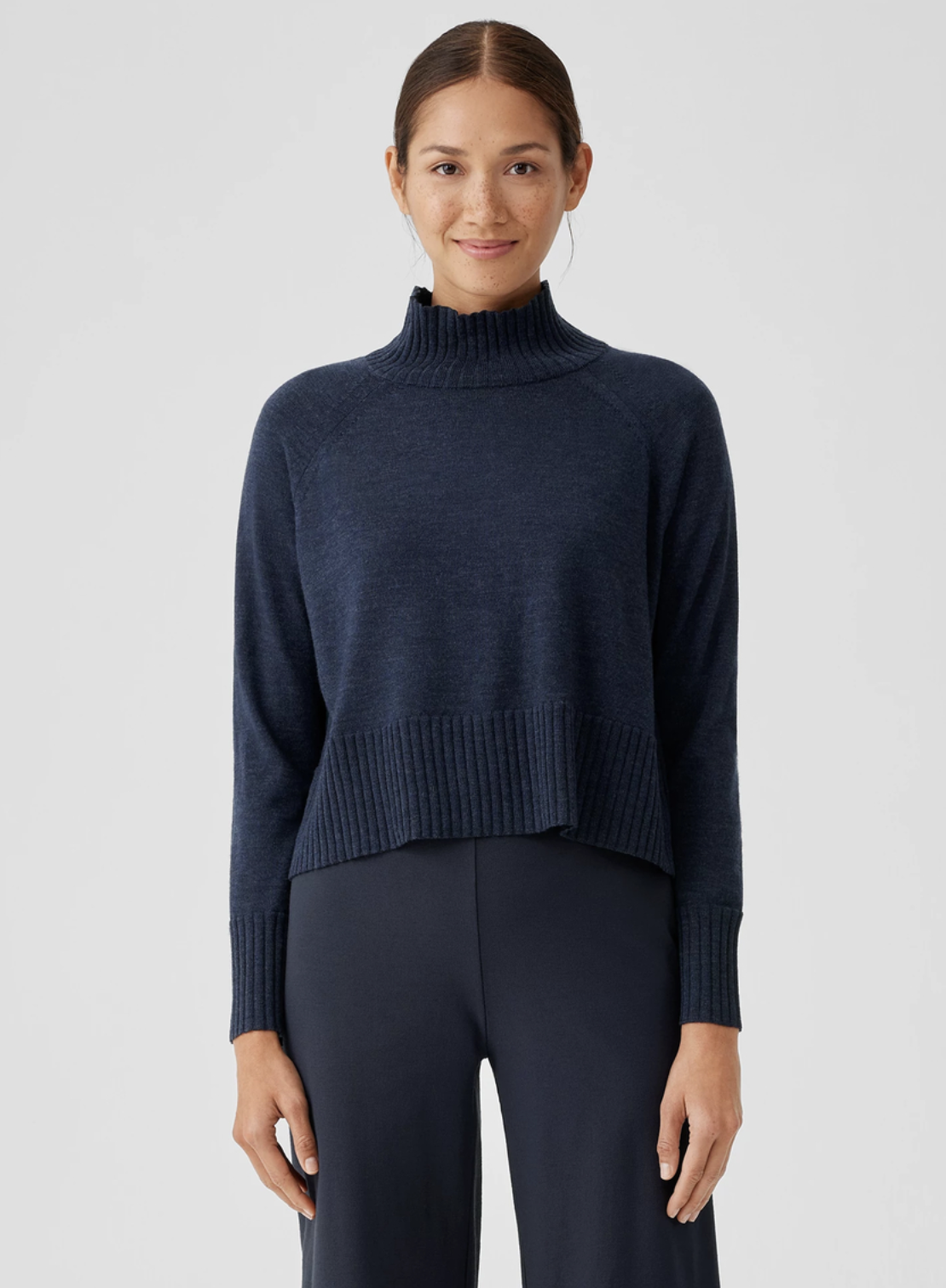 Eileen fisher hotsell turtleneck sweater