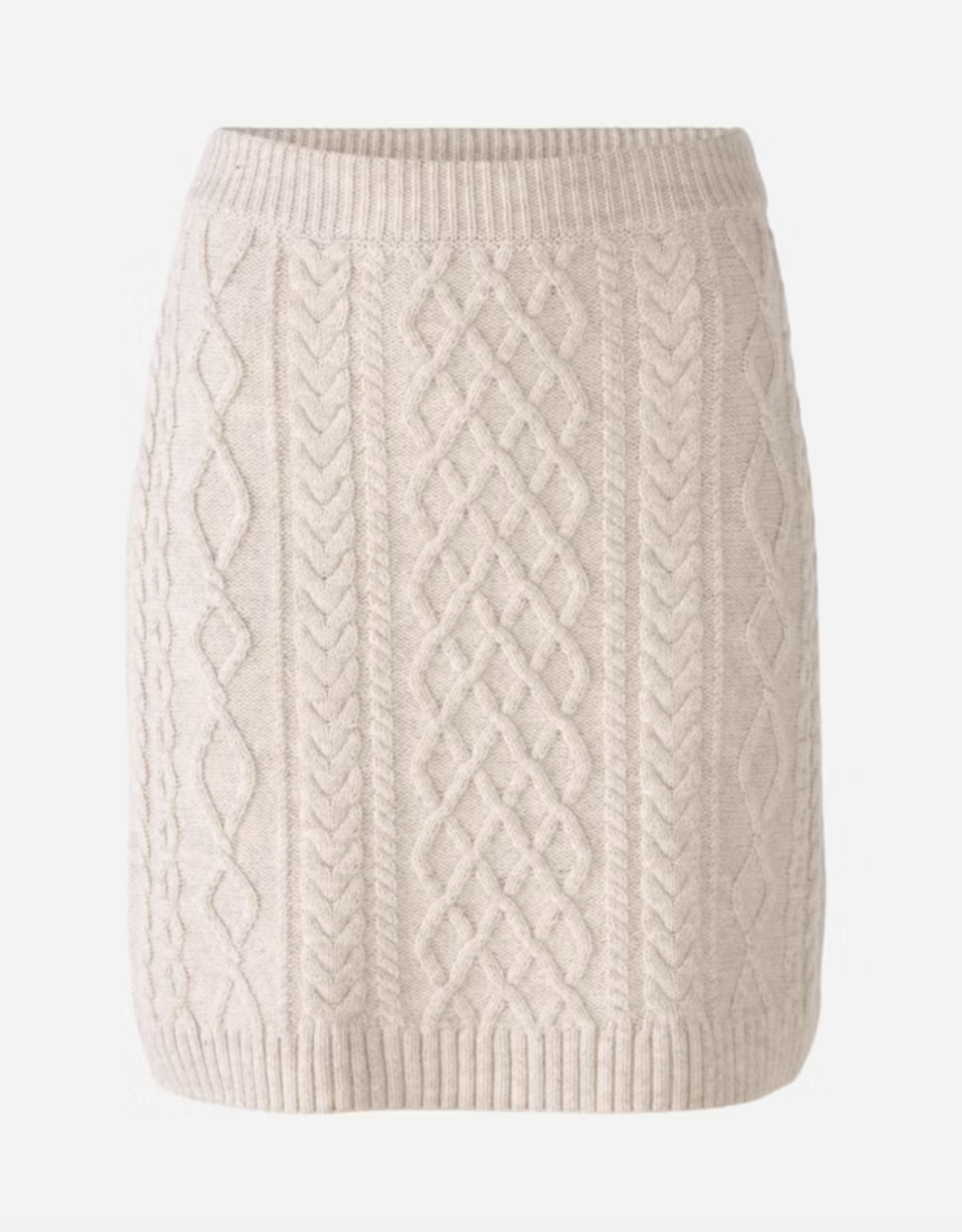 OUI Cable Knit Skirt 79995 - STUDIO S FASHION HOUSE