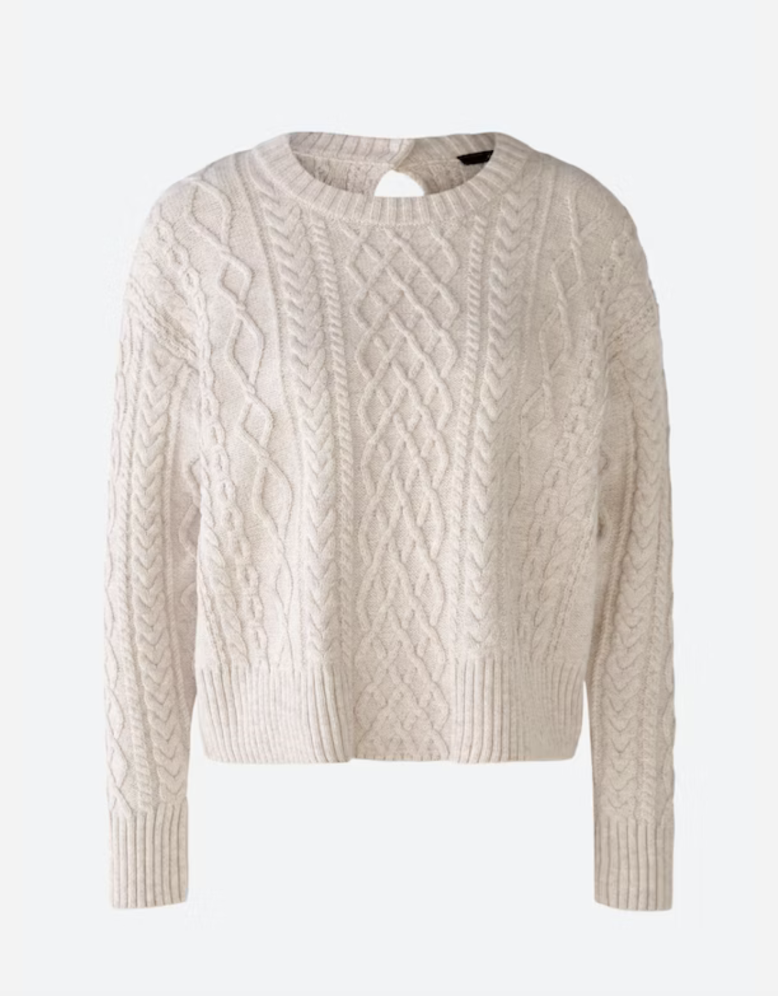 OUI  Cable Knit Sweater