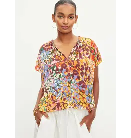 Velvet Velvet  Trixy Printed Viscose Top