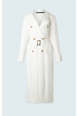 Iris Crepe Trench