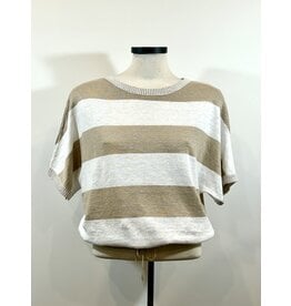 OUI Wide Stripe Sweater