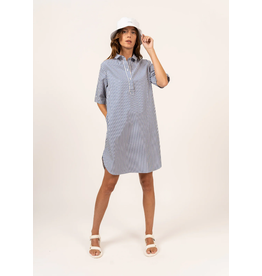 Saint James Leonie Stripe Shirt Dress