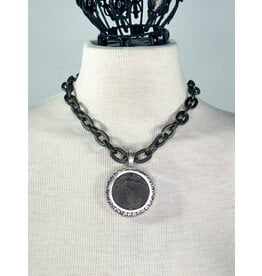 French Kande  Graphite Chain L'Ange Medal