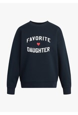 Favorite Daughter Favorite Daughter Heart Logo Sweatshirt