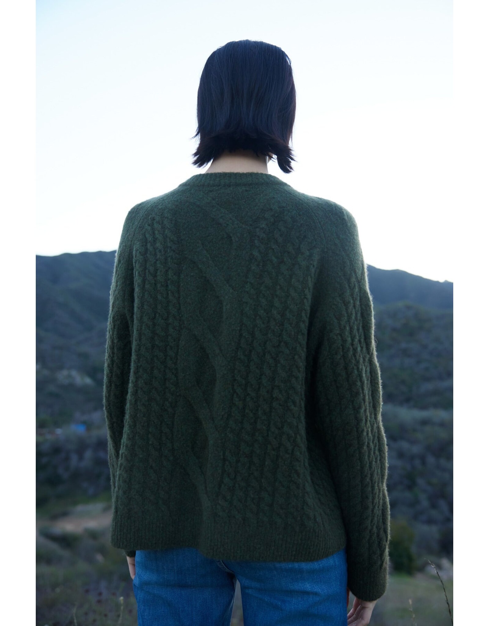 Velvet Velvet Beachwood Cable Sweater