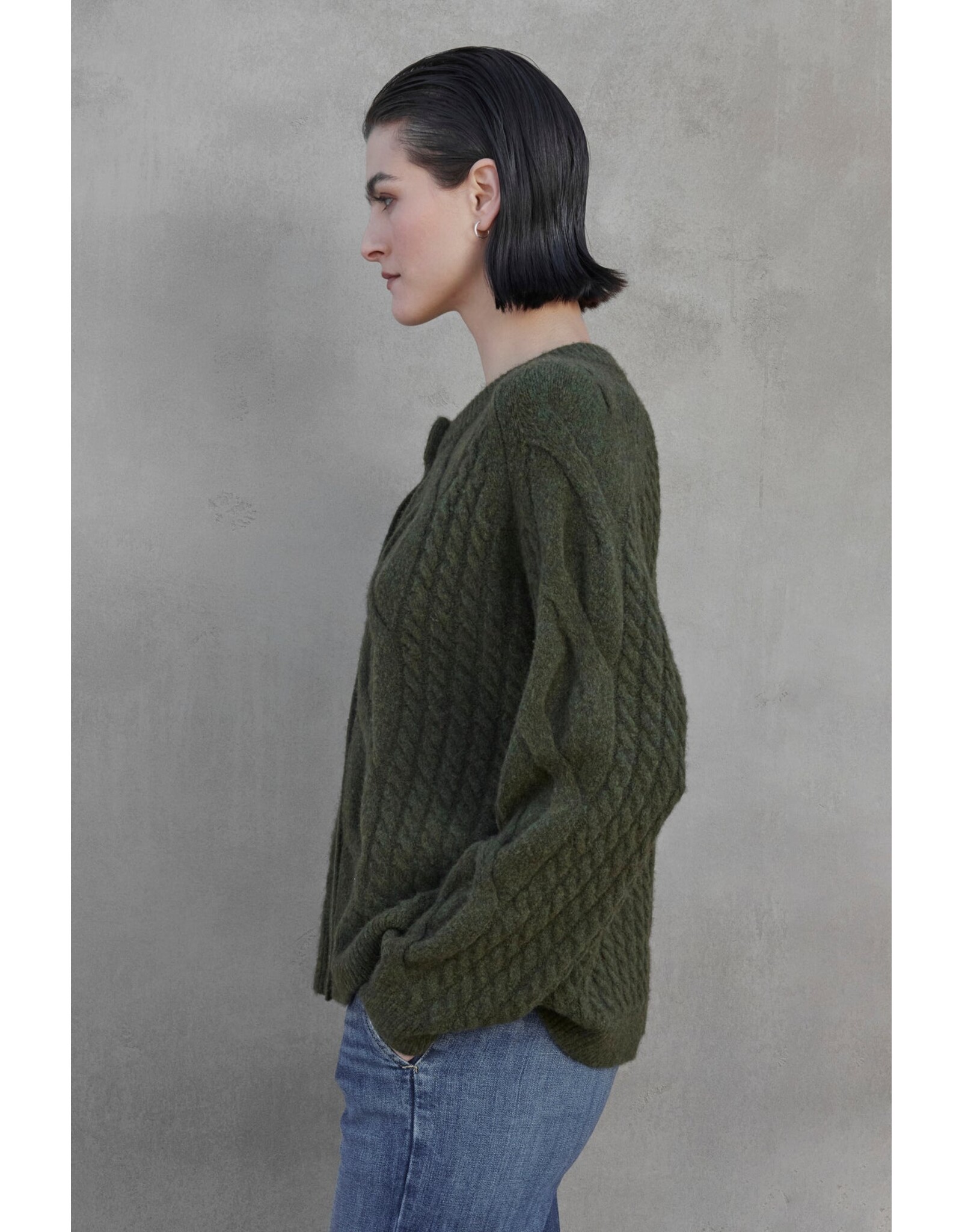 Velvet Velvet Beachwood Cable Sweater