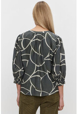 Velvet Velvet Betty Printed Silk Top