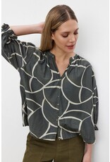 Velvet Velvet Betty Printed Silk Top