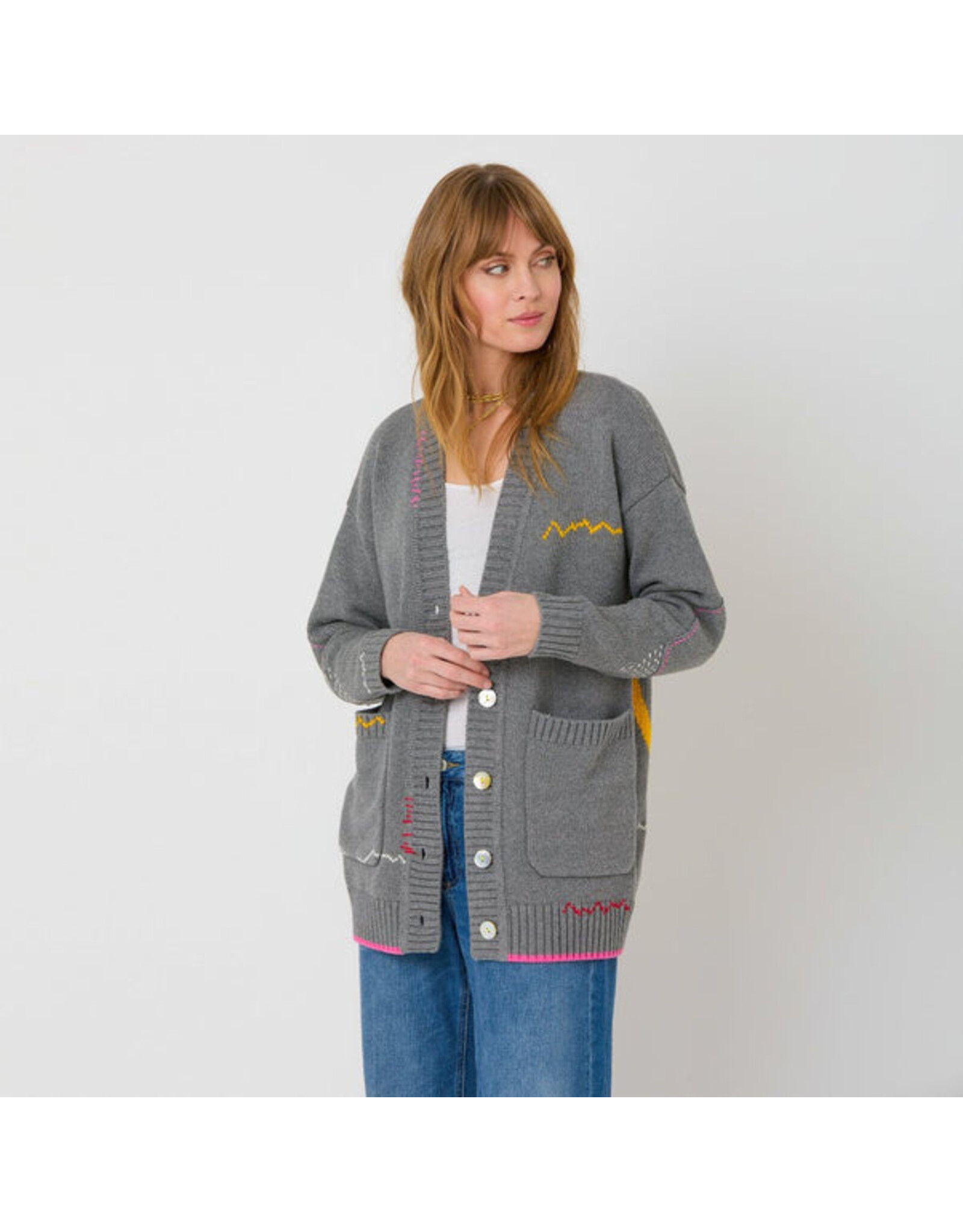 Kerri Rosenthal Kerri Rosenthal Poppy Smiley Cardi