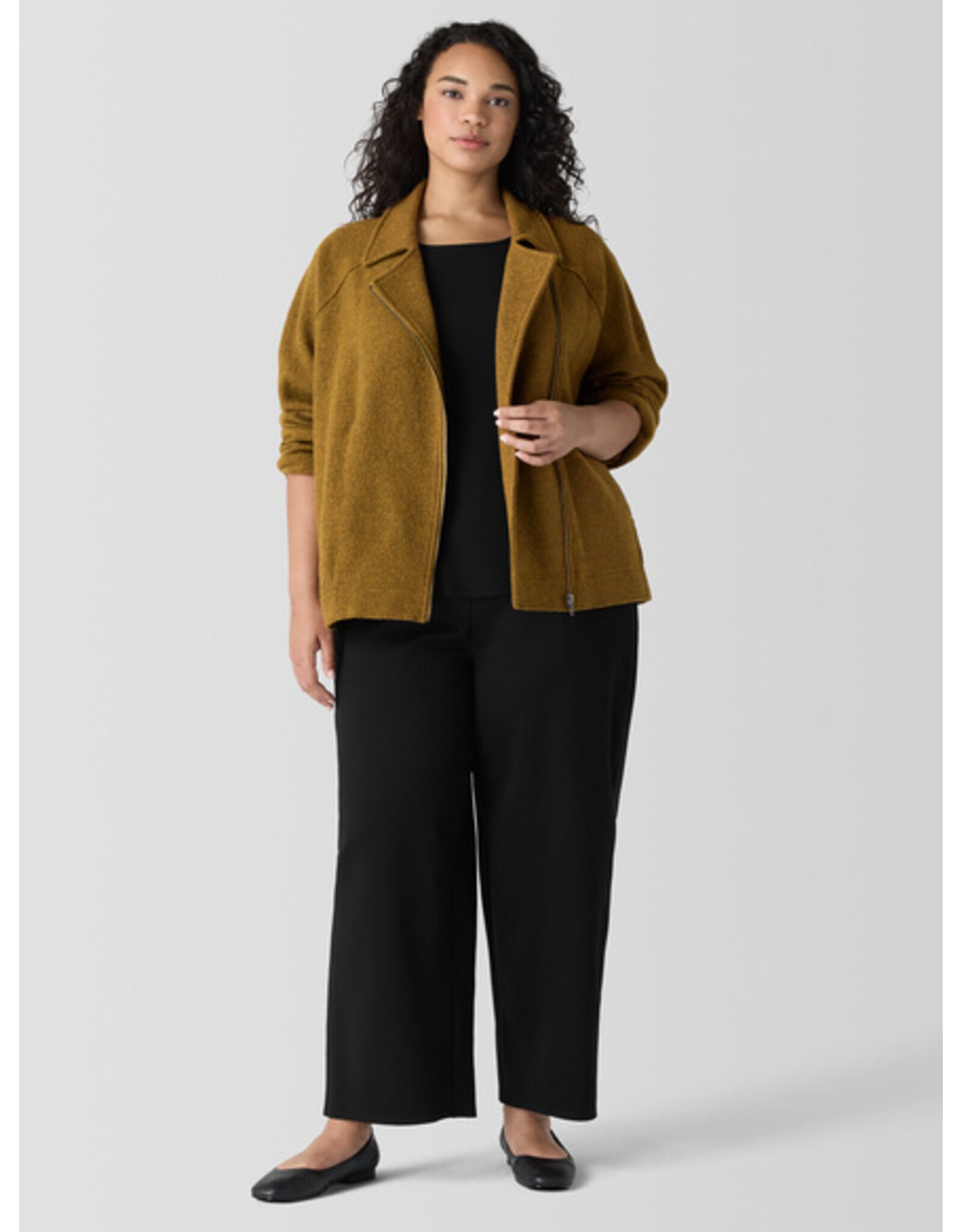 Eileen Fisher Eileen Fisher  Wool Moto Jacket