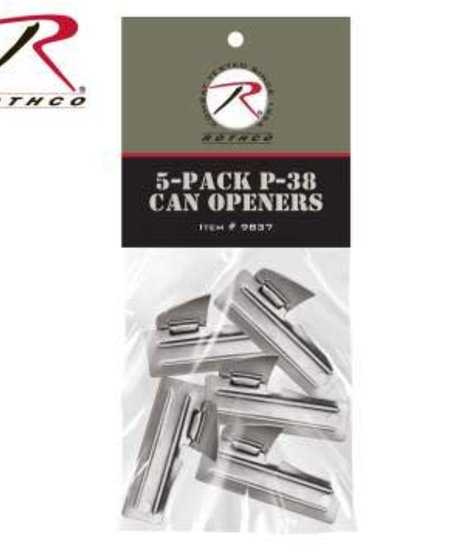 G.I. Type 5-pack P-38 Can Openers