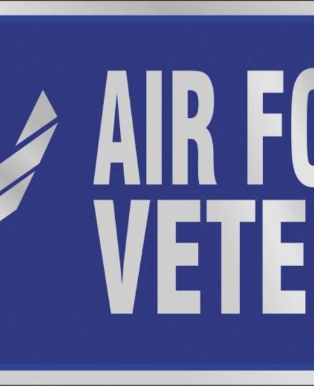 U.S. Air Force Veteran License Plate