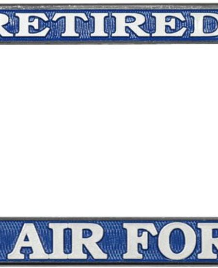 Retired U.S. Air Force License Plate Frame