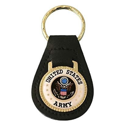 Mitchell Proffitt United States Army Leather Key Fob