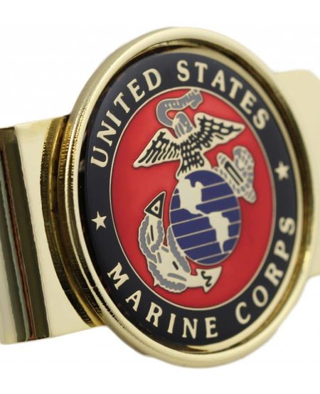 United States Marines Symbol Money Clip
