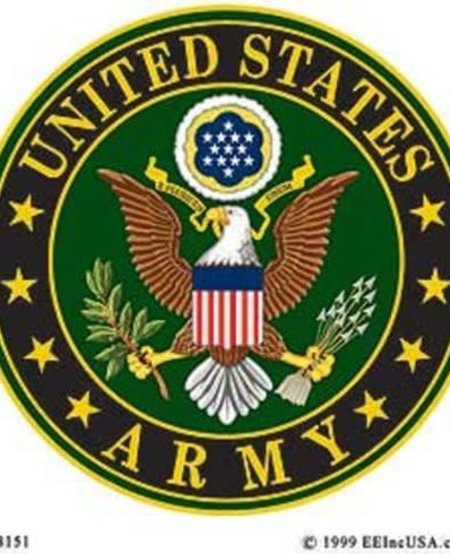 U.S. Army Crest Window Decal