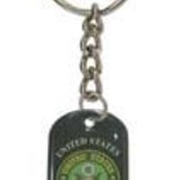 Army Dog Tag Key Chain