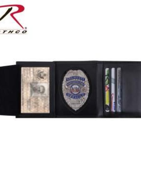Leather ID & Badge Wallet