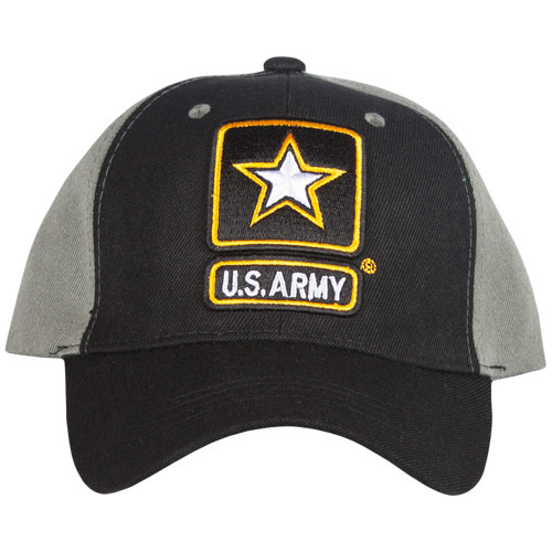 black army baseball cap