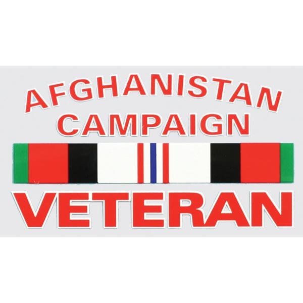Mitchell Proffitt Afghanistan Campaign Veteran with Campaign Ribbon